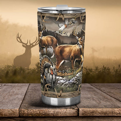 Love Hunting - Personalized Hunting Tumbler