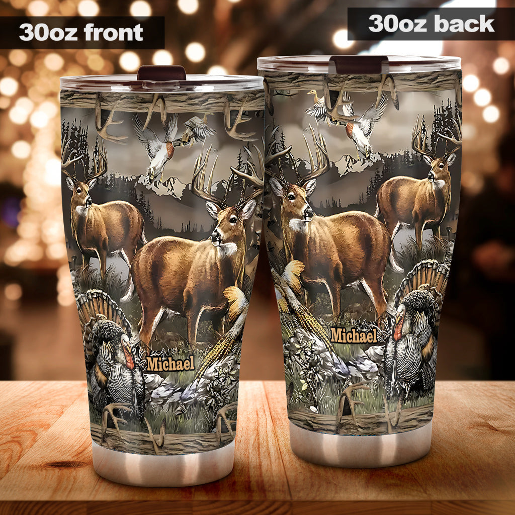 Love Hunting - Personalized Hunting Tumbler