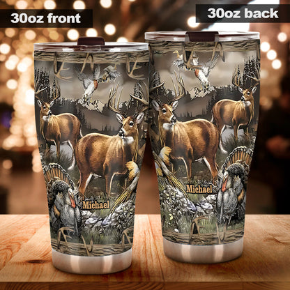 Love Hunting - Personalized Hunting Tumbler