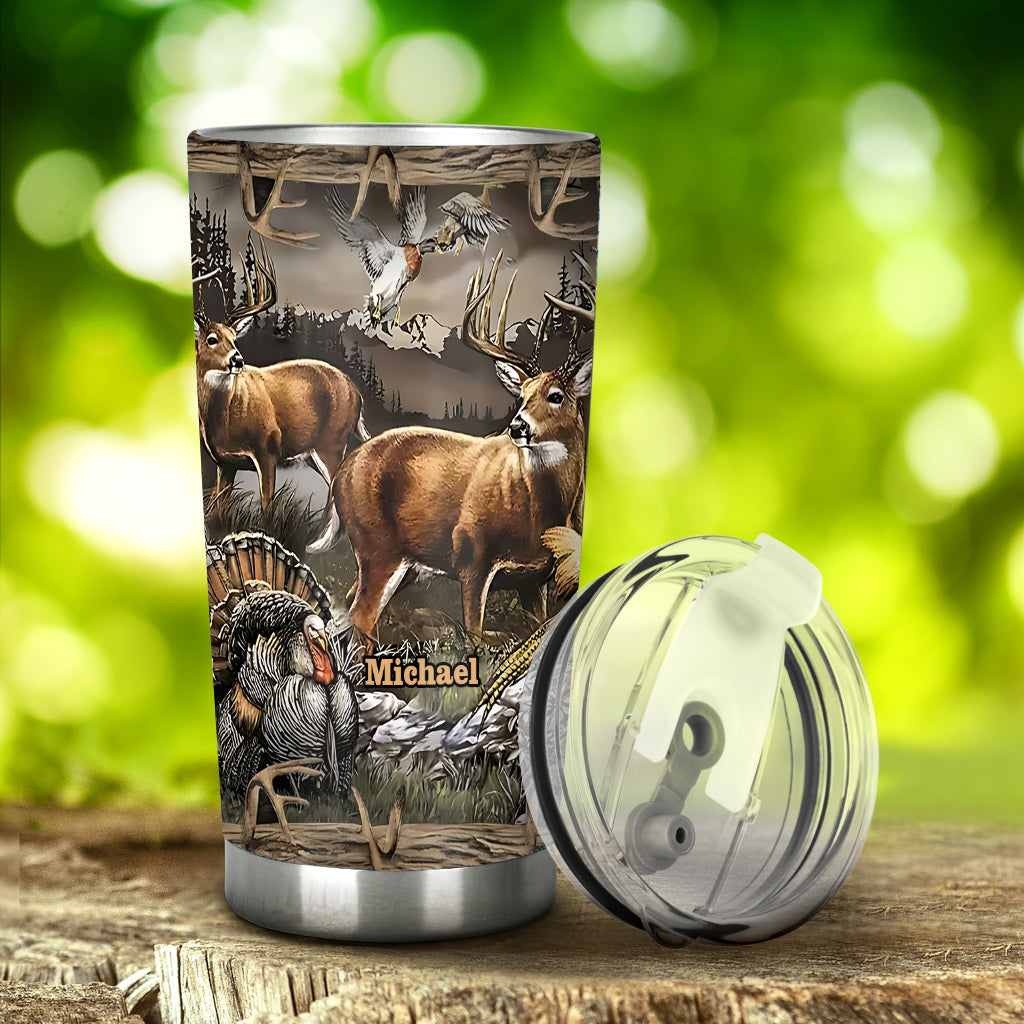 Love Hunting - Personalized Hunting Tumbler