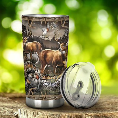 Love Hunting - Personalized Hunting Tumbler