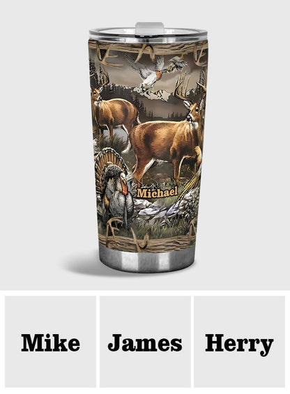Love Hunting - Personalized Hunting Tumbler