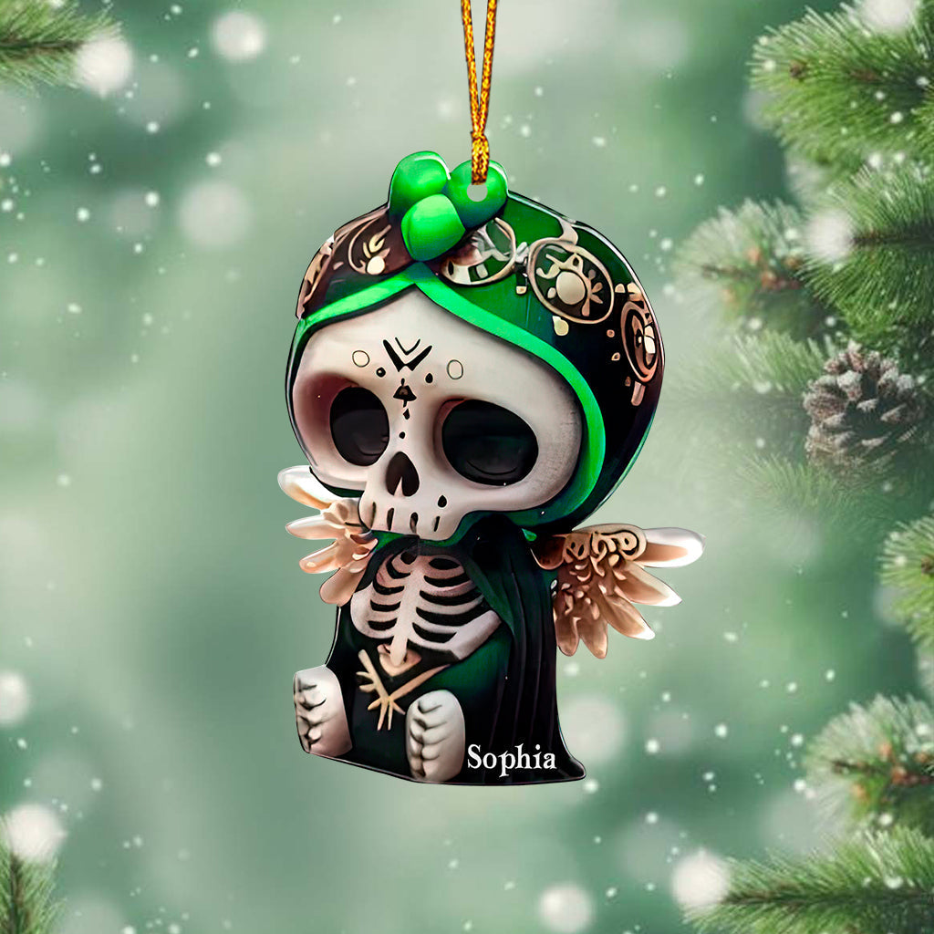Cute Skull - Personalized Skull Ornament