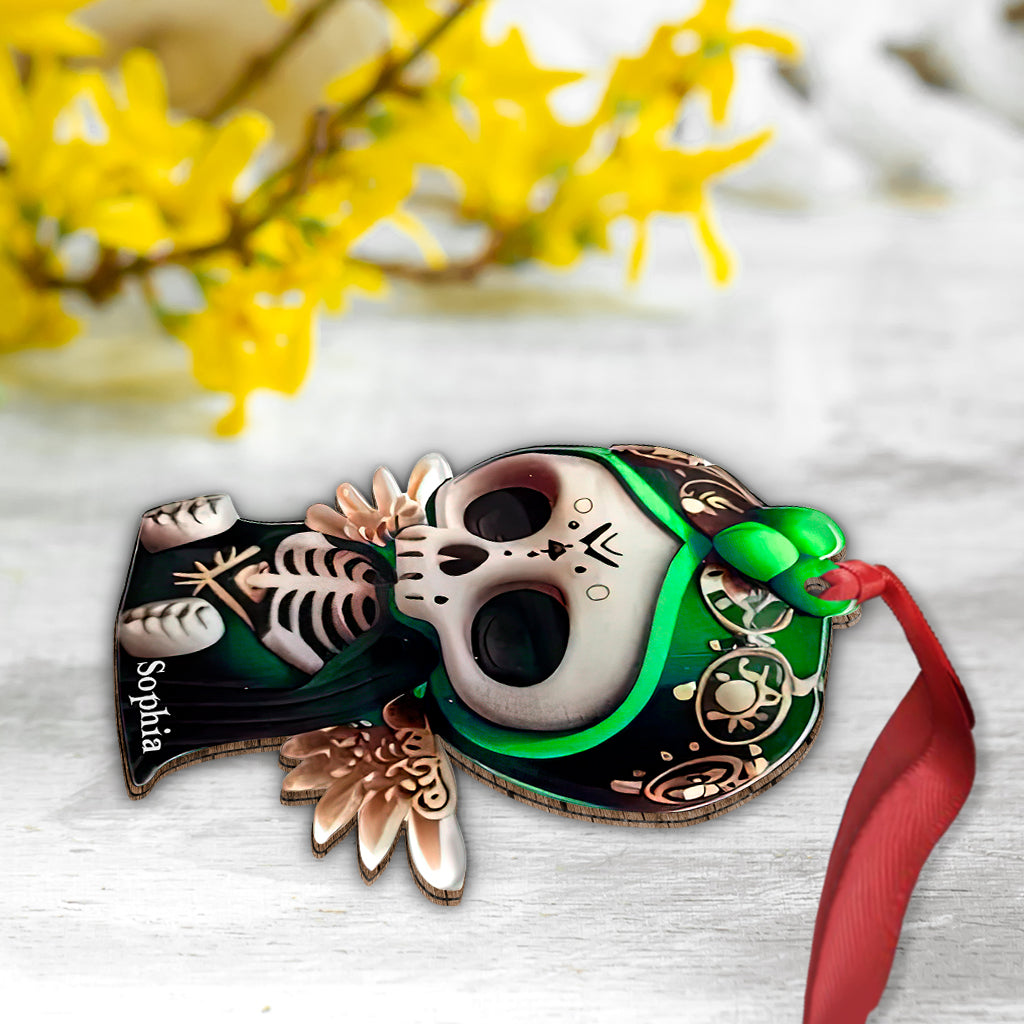 Cute Skull - Personalized Skull Ornament