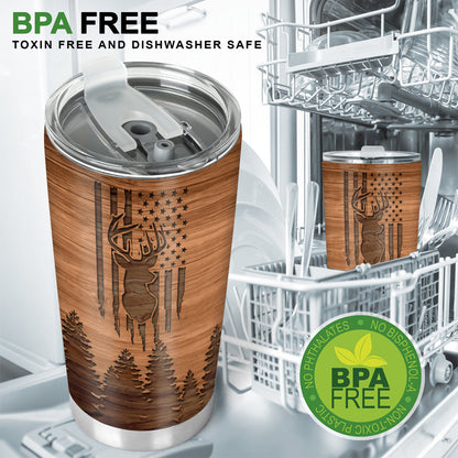 Deer Hunting - Personalized Hunting Tumbler