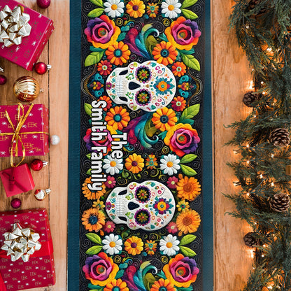 Love Skulls - Personalized Skull Table Runner