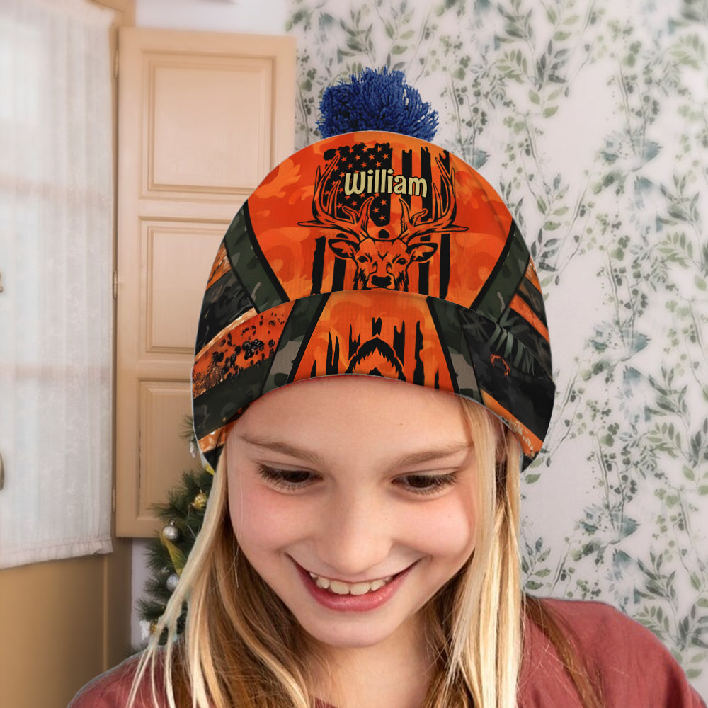 Love Hunting - Personalized Hunting Beanie Hat