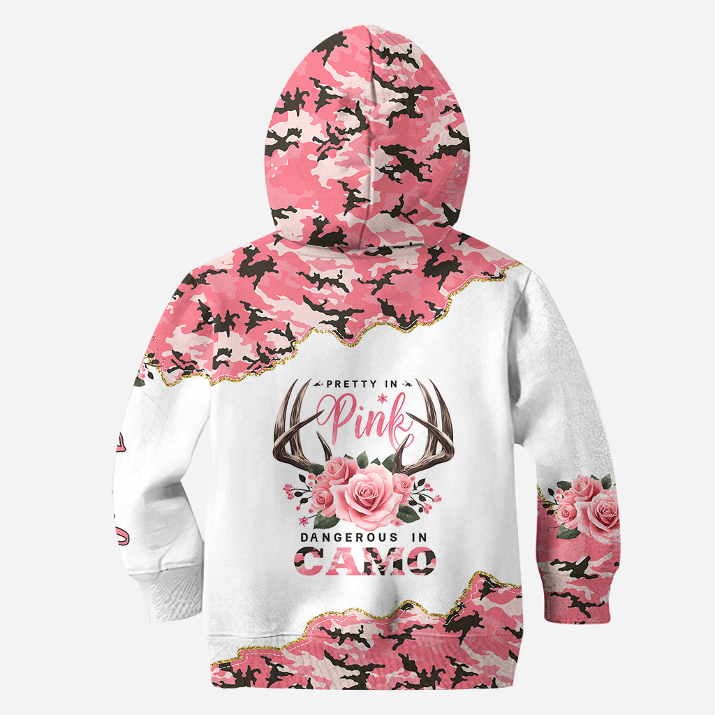 Pretty In Pink - Personalized Hunting Hoodie and Leggings