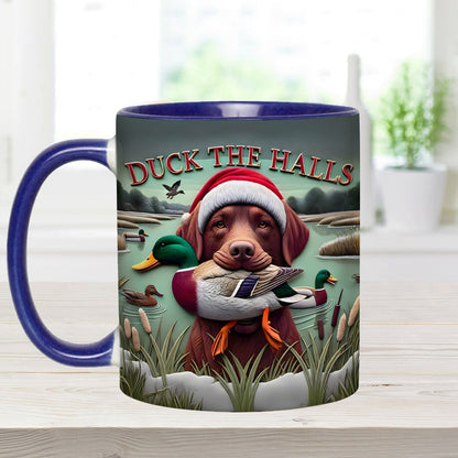 Duck The Halls - Hunting Accent Mug