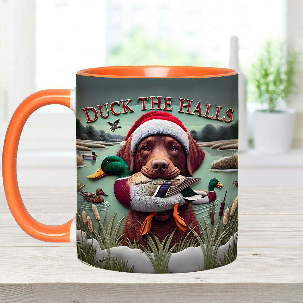 Duck The Halls - Hunting Accent Mug