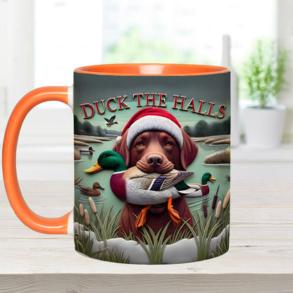 Duck The Halls - Hunting Accent Mug