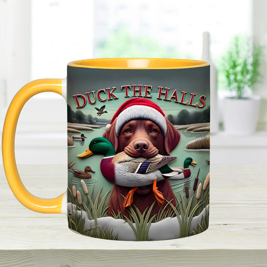 Duck The Halls - Hunting Accent Mug