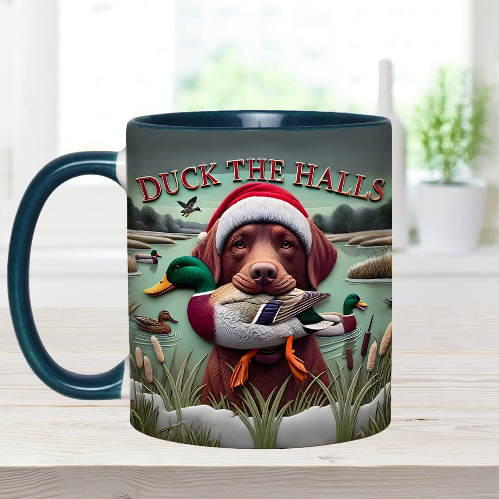 Duck The Halls - Hunting Accent Mug