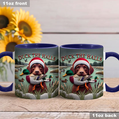 Duck The Halls - Hunting Accent Mug