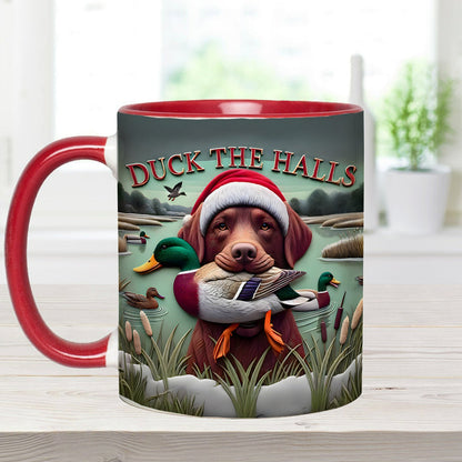 Duck The Halls - Hunting Accent Mug