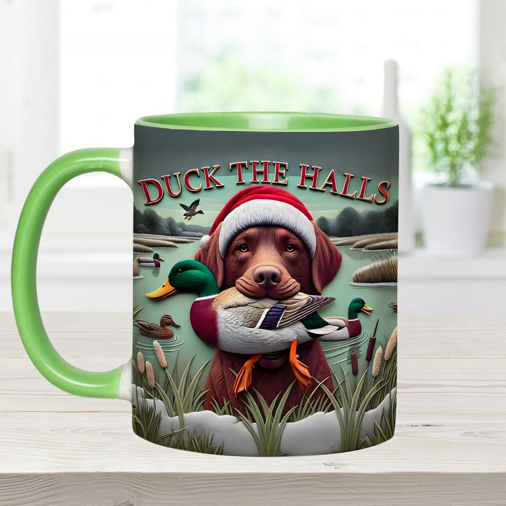 Duck The Halls - Hunting Accent Mug