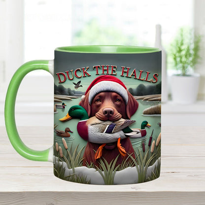 Duck The Halls - Hunting Accent Mug