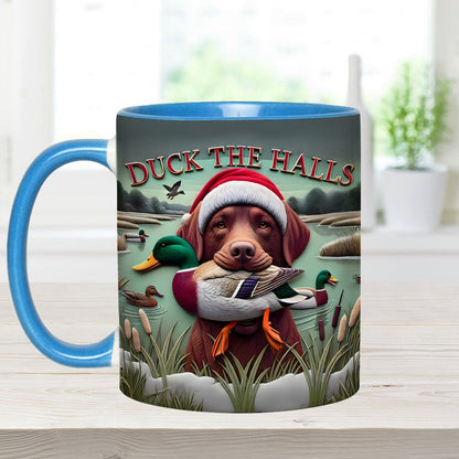Duck The Halls - Hunting Accent Mug