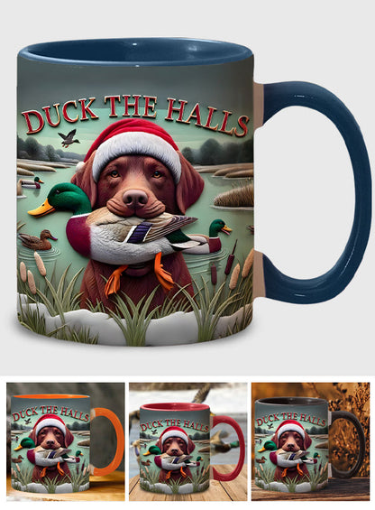Duck The Halls - Hunting Accent Mug
