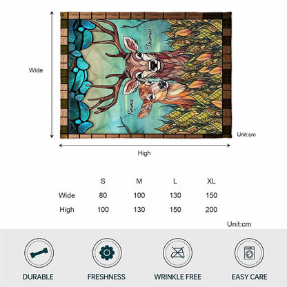 You & Me We Got This - Personalized Hunting Blanket