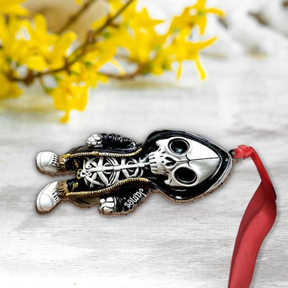 Gothic Skulls - Personalized Skull Ornament