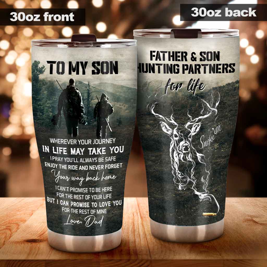 To My Son - Hunting Tumbler 112021