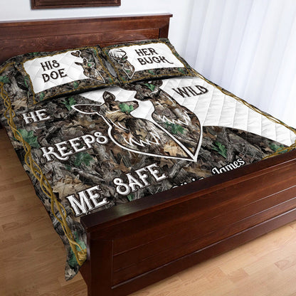 Wildest Love - Personalized Hunting Quilt Set
