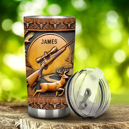 Love Hunting - Personalized Hunting Tumbler