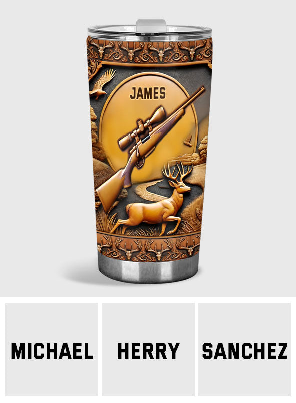 Love Hunting - Personalized Hunting Tumbler
