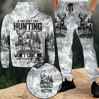 Love Hunting - Personalized Hunting Hoodie and Sweatpants