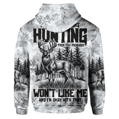 Love Hunting - Personalized Hunting Hoodie and Sweatpants