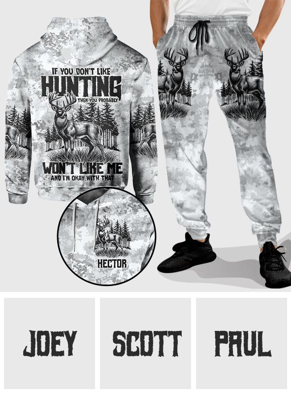 Love Hunting - Personalized Hunting Hoodie and Sweatpants
