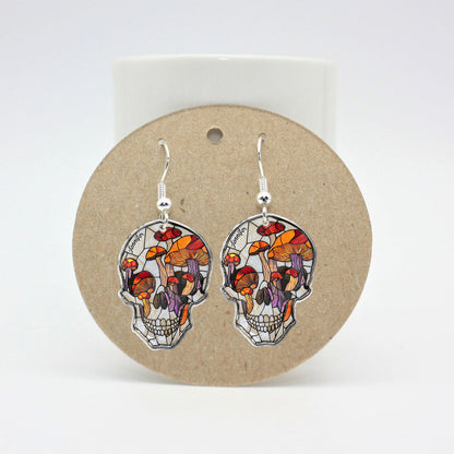 Stunning Skull - Personalized Skull Earrings