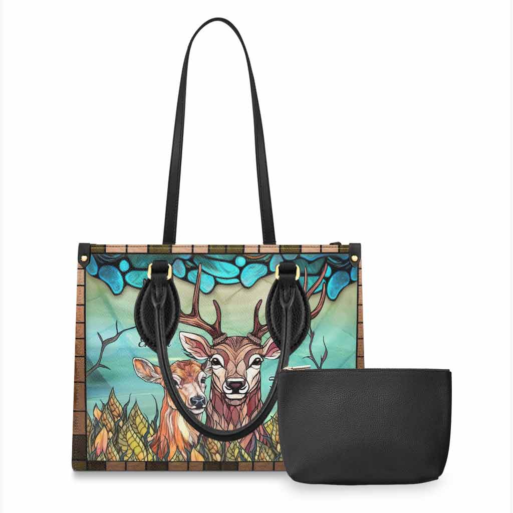 You & Me We Got This - Personalized Hunting Leather Handbag