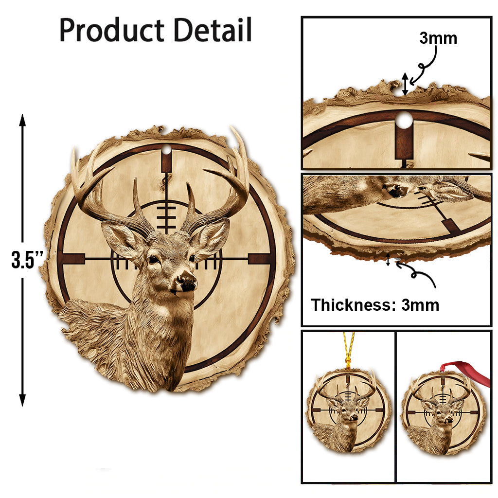 Deer Hunting - Personalized Hunting Ornament