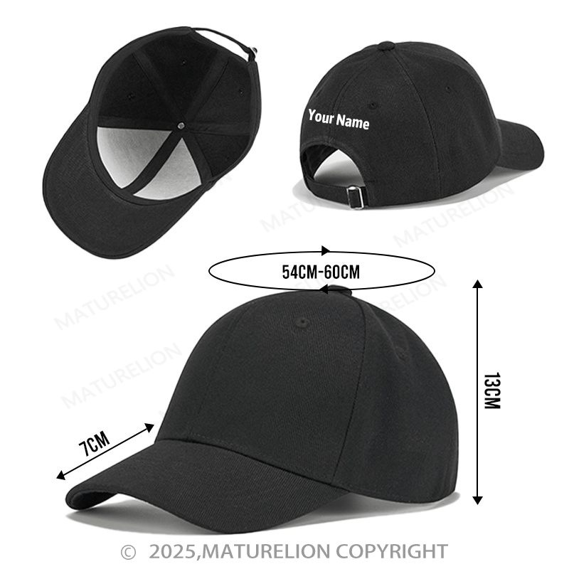 Maturelion Baseball Cap I'm A Dad Grandpa And A Veteran Nothing Scares Me Cap (Free Customization)