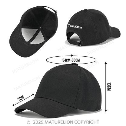 Maturelion Baseball Cap We The People American Flag Cap (Free Customization)