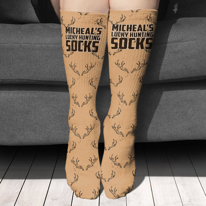 Lucky Hunting Socks - Personalized Hunting Socks