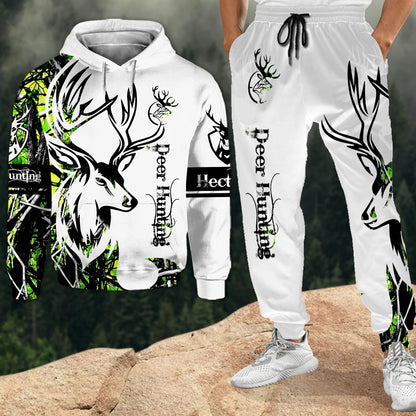 Love Hunting - Personalized Hunting Hoodie and Sweatpants