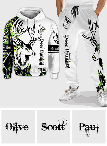 Love Hunting - Personalized Hunting Hoodie and Sweatpants