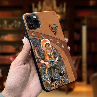 Photo Inserted Funny Hunting - Personalized Hunting Phone Case