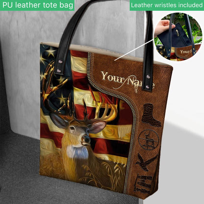 Country Style - Hunting Personalized Tote Bag