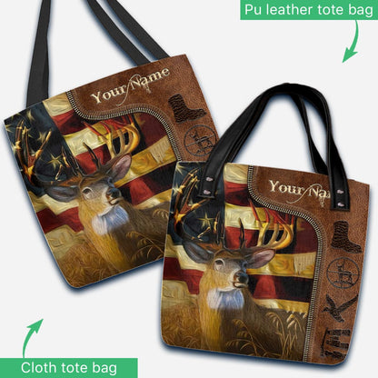 Country Style - Hunting Personalized Tote Bag
