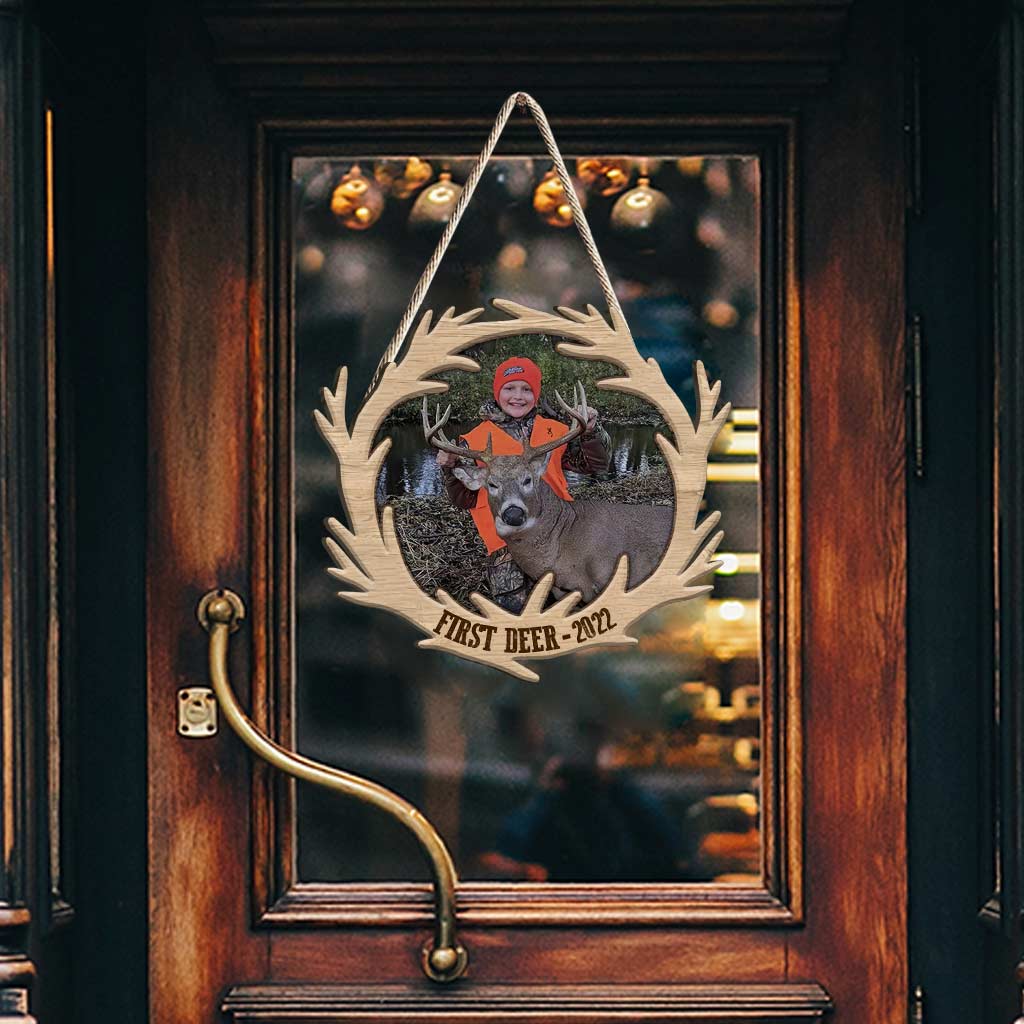 First Deer - Personalized Hunting Wood Sign