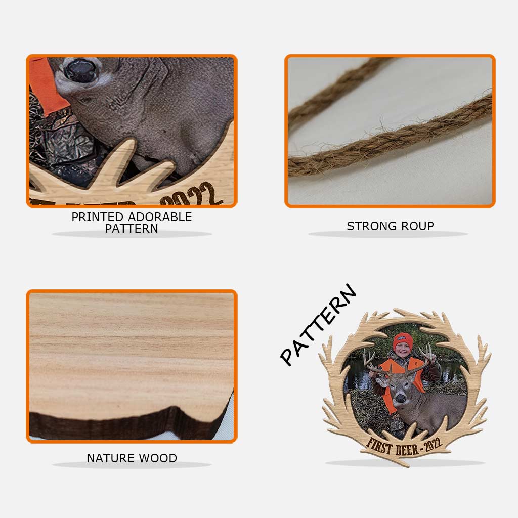 First Deer - Personalized Hunting Wood Sign