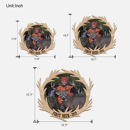 First Deer - Personalized Hunting Wood Sign