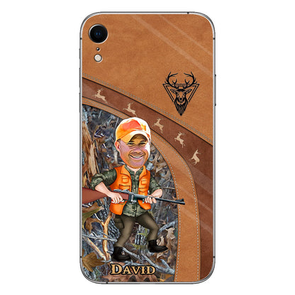 Photo Inserted Funny Hunting - Personalized Hunting Phone Case