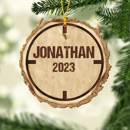 Deer Hunting - Personalized Hunting Ornament