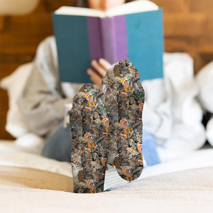 Photo Inserted Hunter - Personalized Hunting Socks