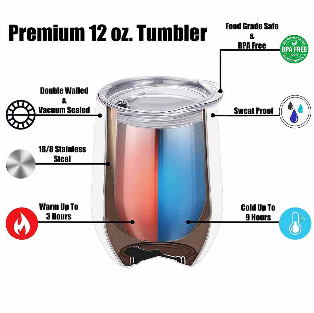 You & Me We Got This - Personalized Hunting Wine Tumbler